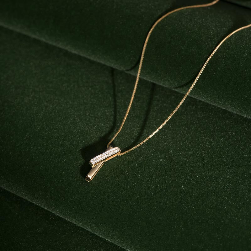 Collana " Luce Intrecciata" in argento 925