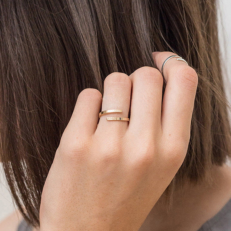 "Timeless bond" anello personalizzabile in argento 925