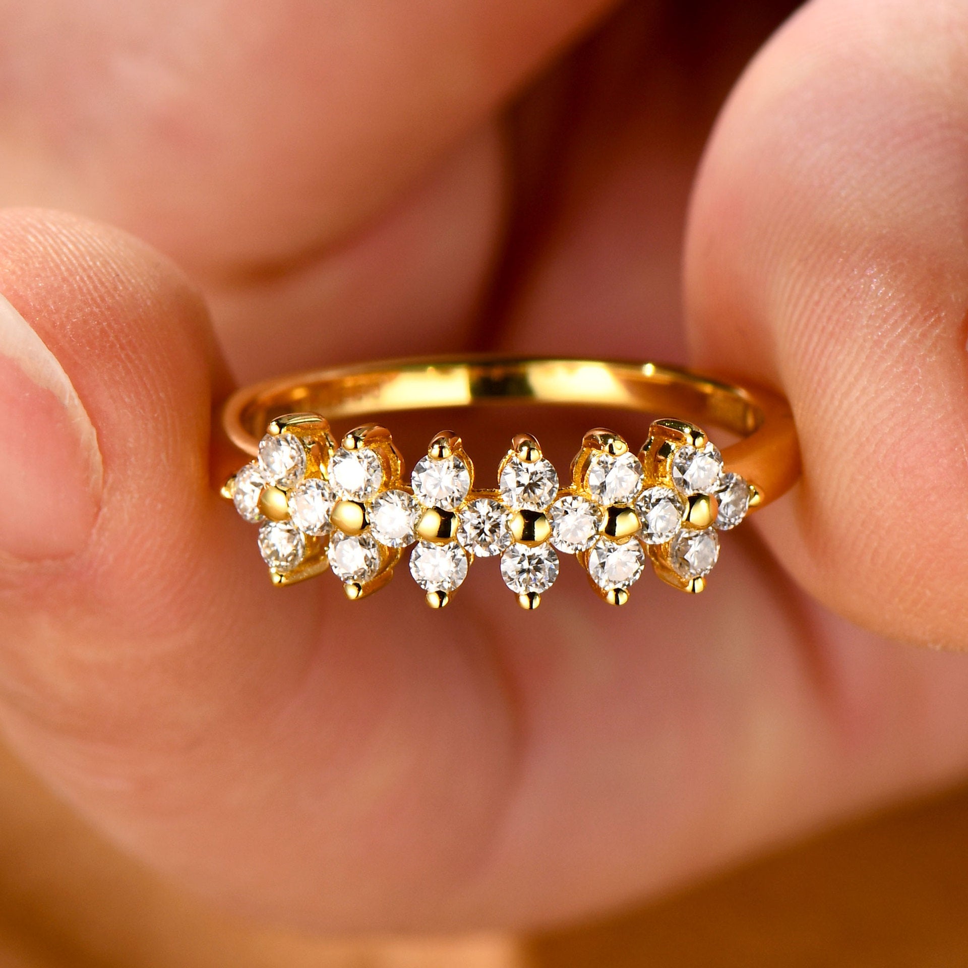 Anello "Gioia Celeste" in Argento 925