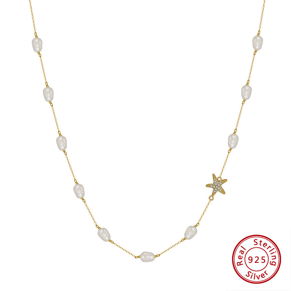 Stella di Mare & Perle – Collana Eleganza Marina