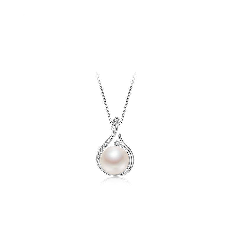 Orecchini e collana "Gocce d'Oceano" in argento 925