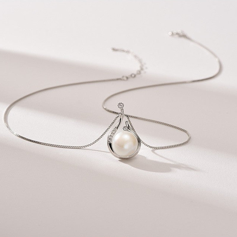 Orecchini e collana "Gocce d'Oceano" in argento 925