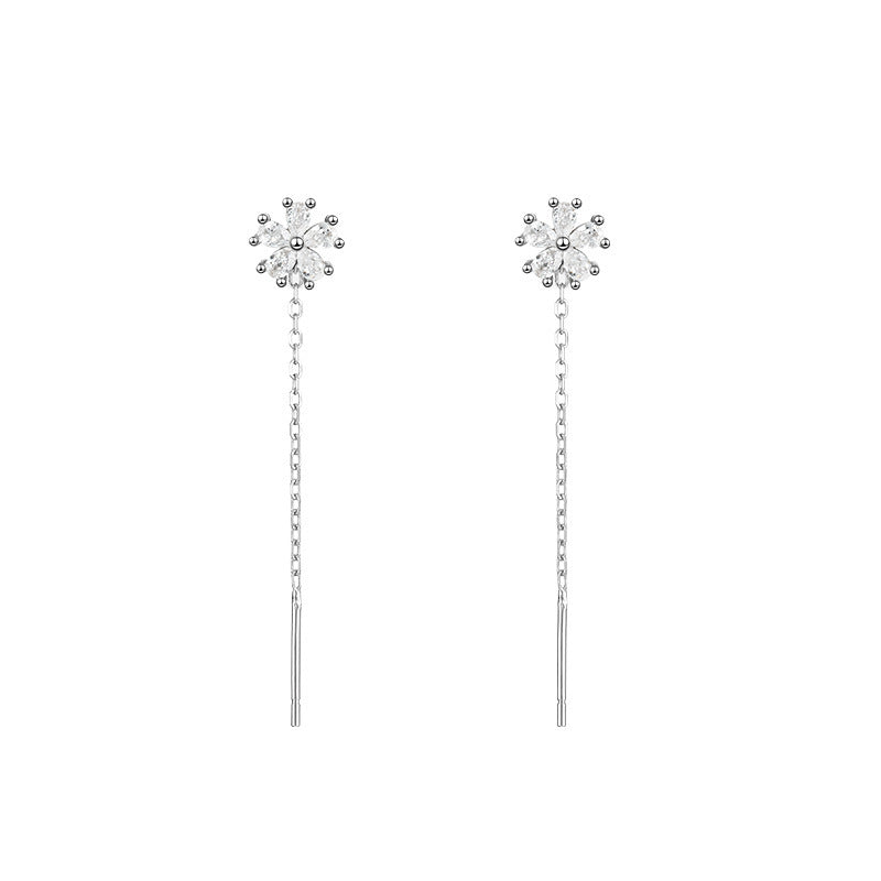 Orecchini "Fiore di Luce" in argento 925