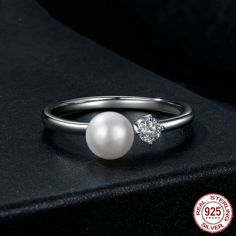 Anello "Perla d'Acqua" in argento 925