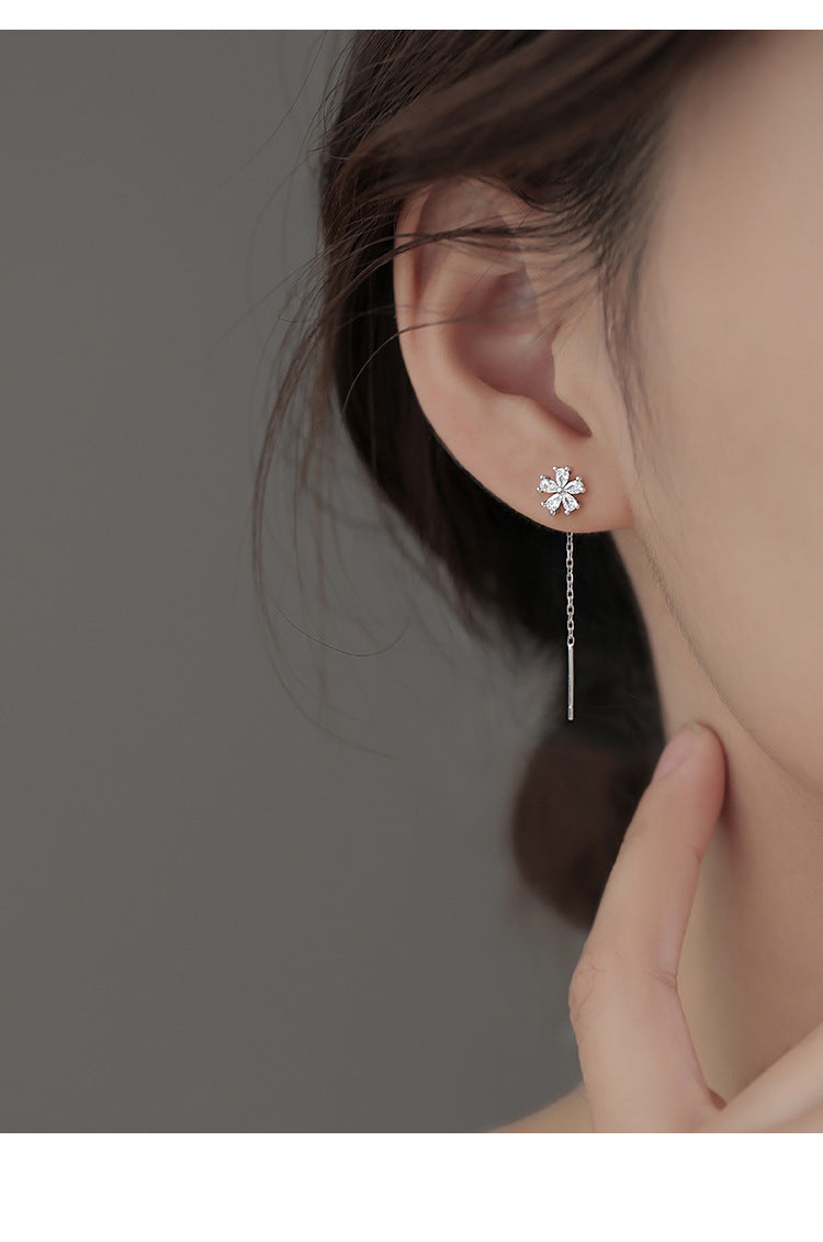 Orecchini "Fiore di Luce" in argento 925