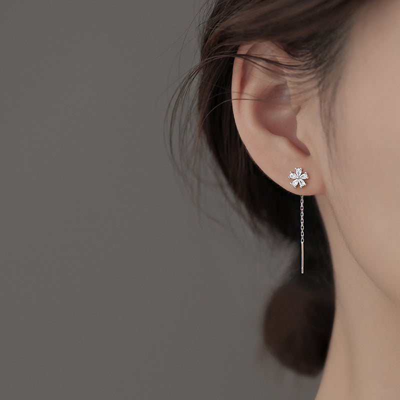 Orecchini "Fiore di Luce" in argento 925