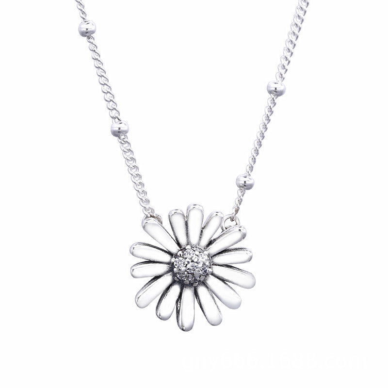 Collana " Margherita Luminosa" in argento 925