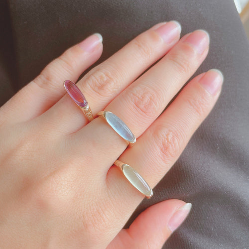 Anello "Onde di Luce" in argento 925