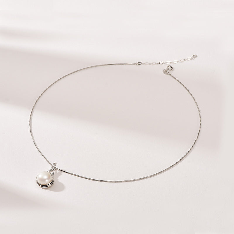 Orecchini e collana "Gocce d'Oceano" in argento 925