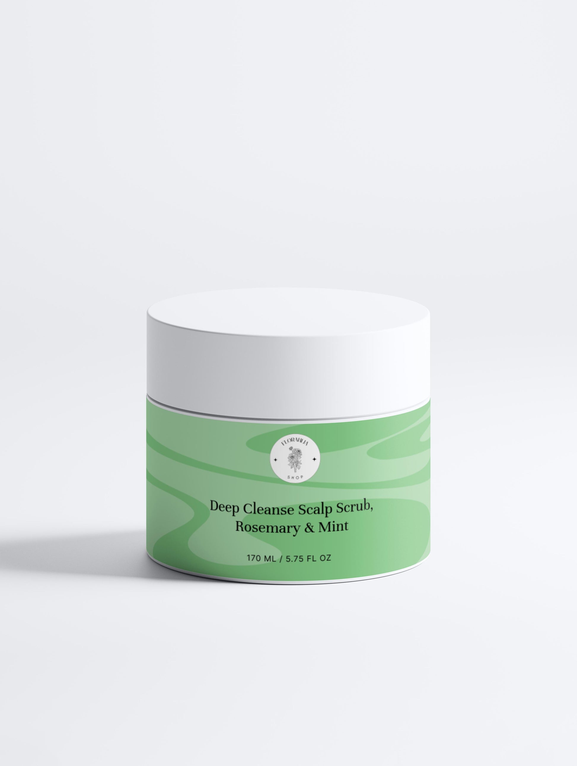 Deep Cleanse Scalp Scrub, Rosemary & Mint