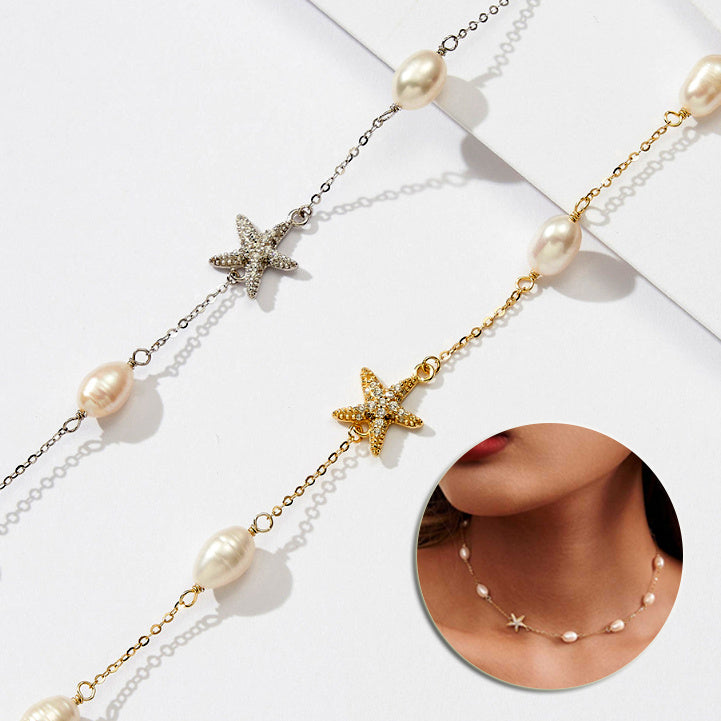 Stella di Mare & Perle – Collana Eleganza Marina