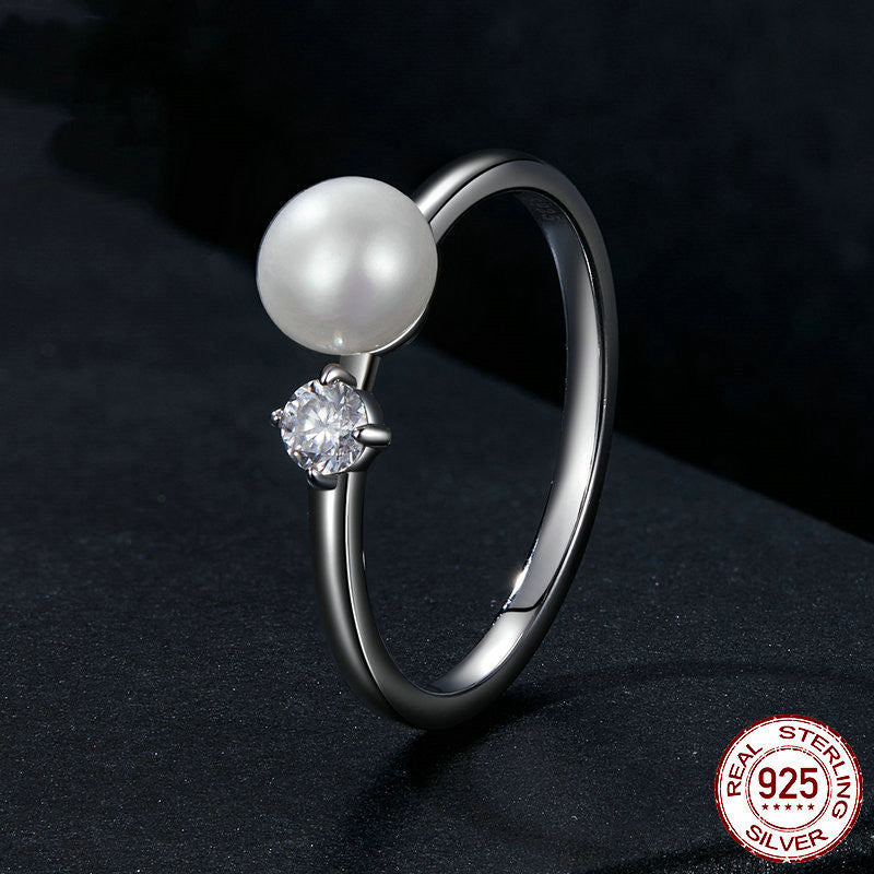 Anello "Perla d'Acqua" in argento 925