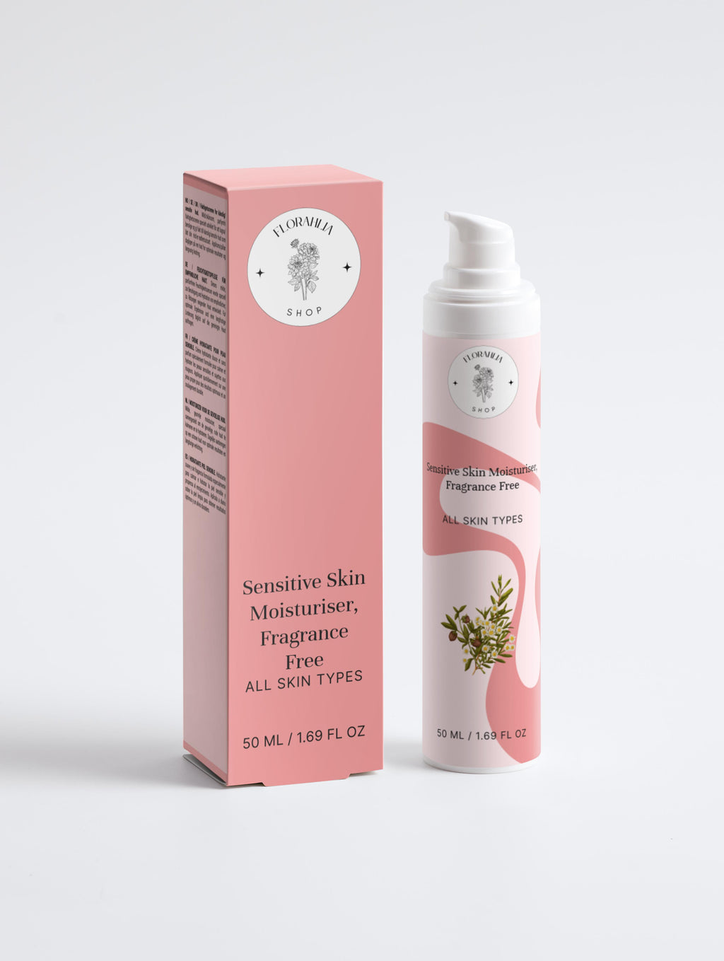 Sensitive Skin Moisturiser, Fragrance Free