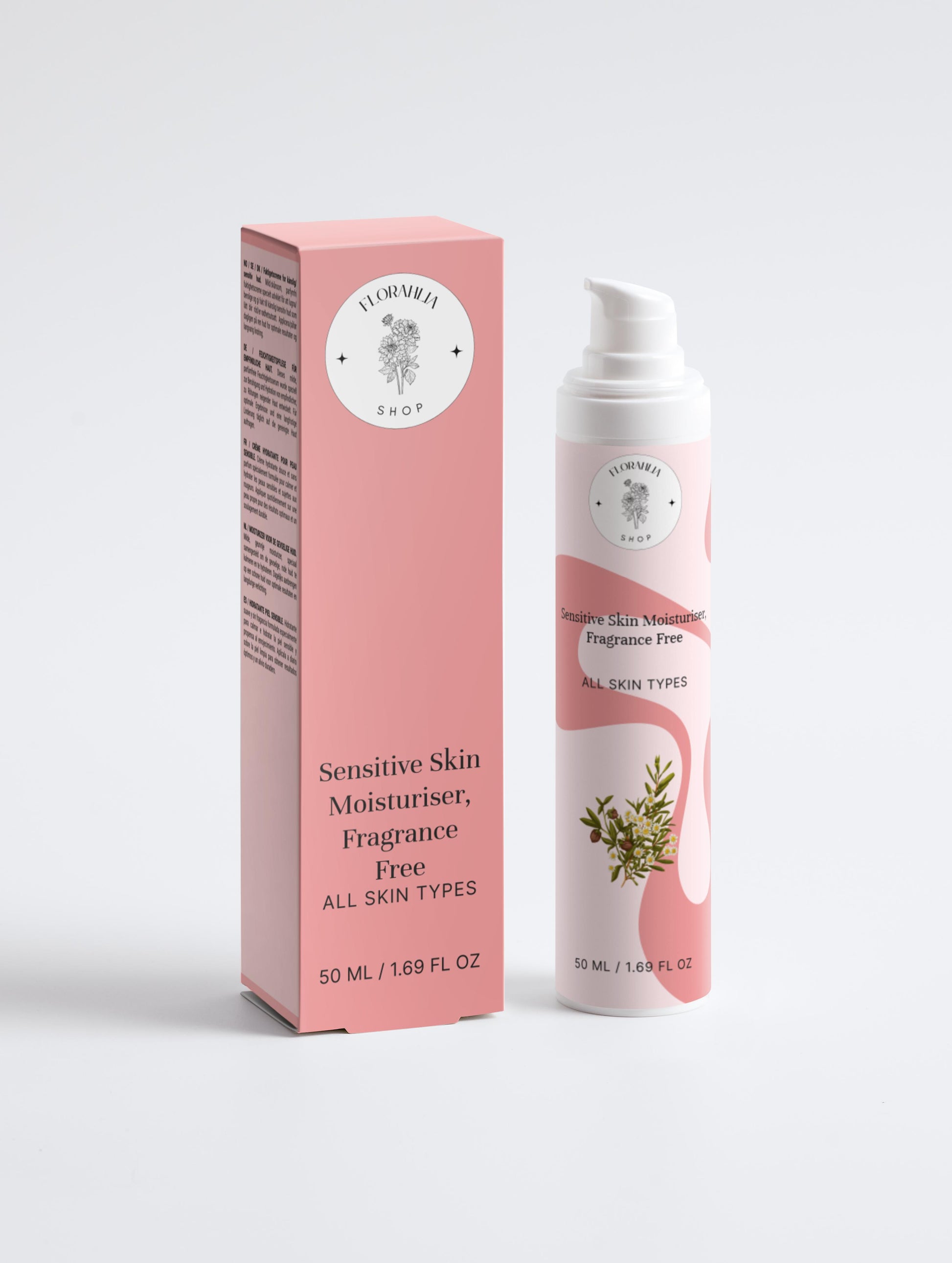 Sensitive Skin Moisturiser, Fragrance Free